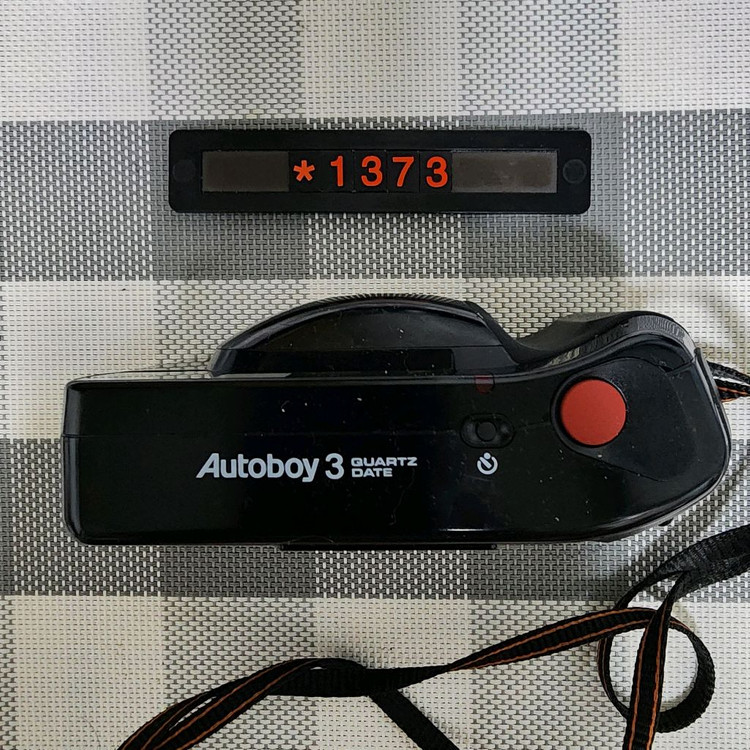 캐논 오토보이 3 데이터백 필름카메라 이미지