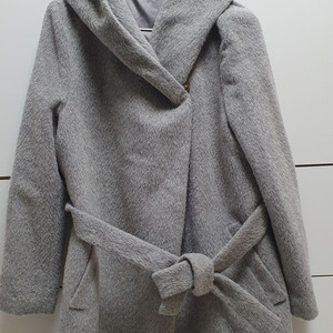 모조에스핀 캐주얼 후드 모직코트 판매(77)