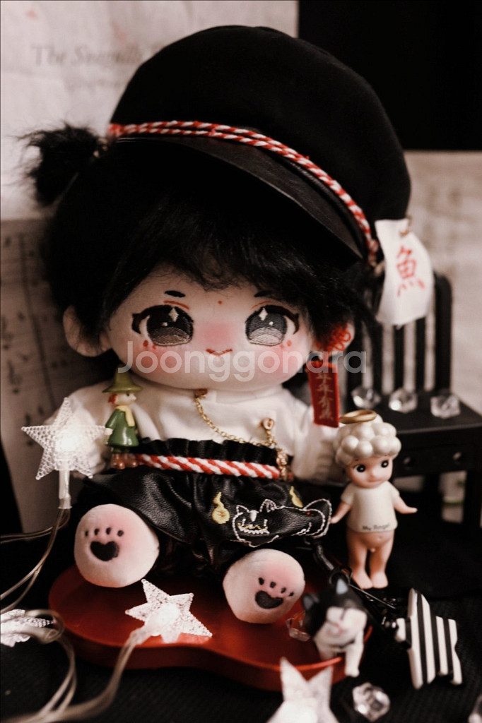 20cm 인형옷 고전 제복 일본풍 음기솜 옷장 솜인형 신명냥--0