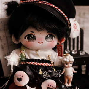 20cm 인형옷 고전 제복 일본풍 음기솜 옷장 솜인형 신명냥