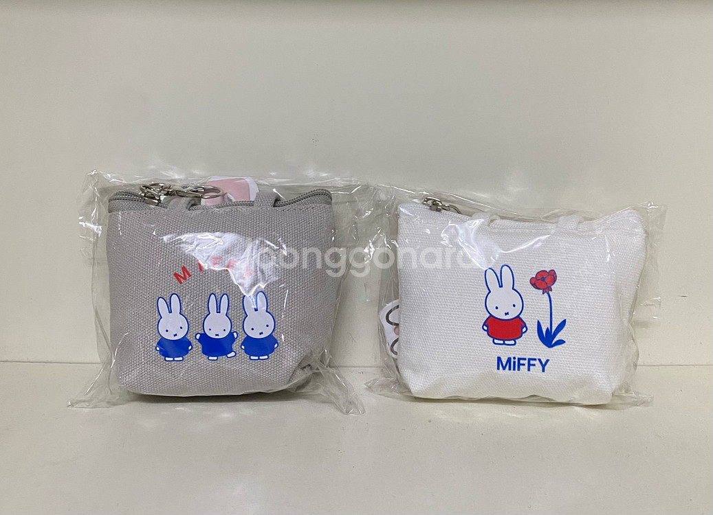 미피 캐릭터 토트백 미니 파우치 키링--0