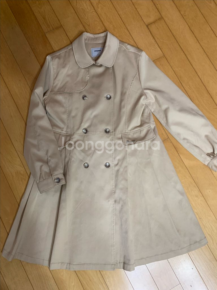 레노마 트렌치코트 150사이즈--0