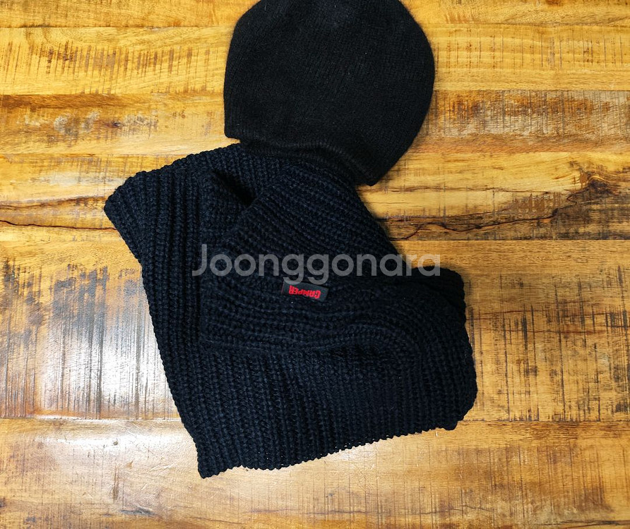 CAMPER 넥워머 + pierre cardin 비니 세트--0