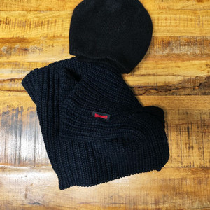 CAMPER 넥워머 + pierre cardin 비니 세트