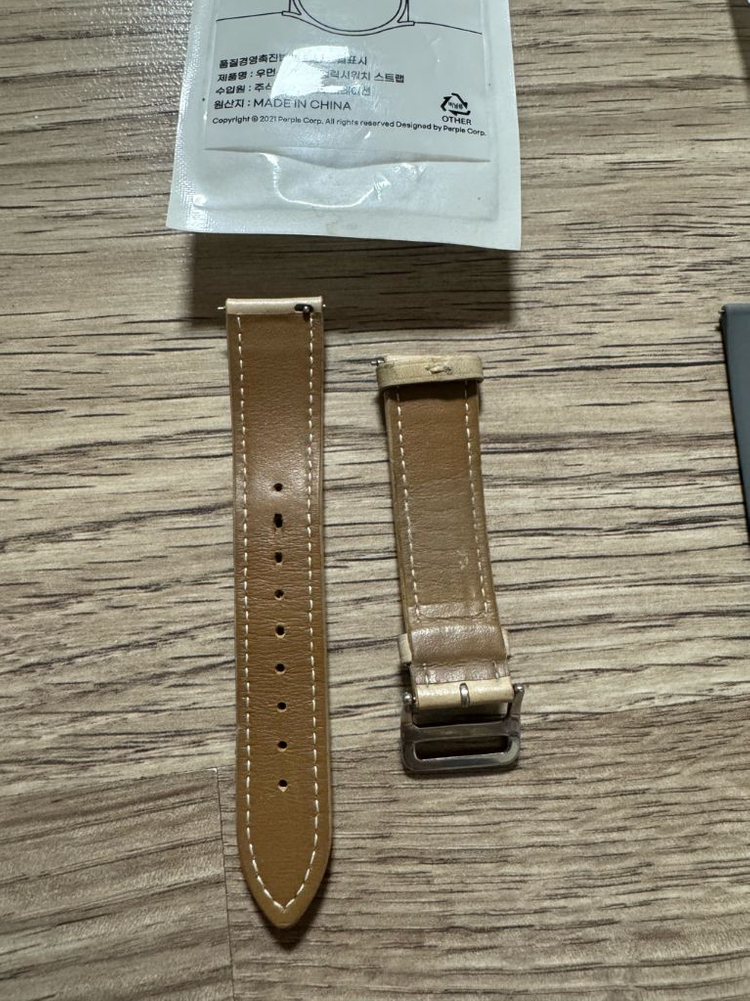 우먼스9999 20mm 갤럭시워치4 스트랩 +실리콘스트랩 이미지