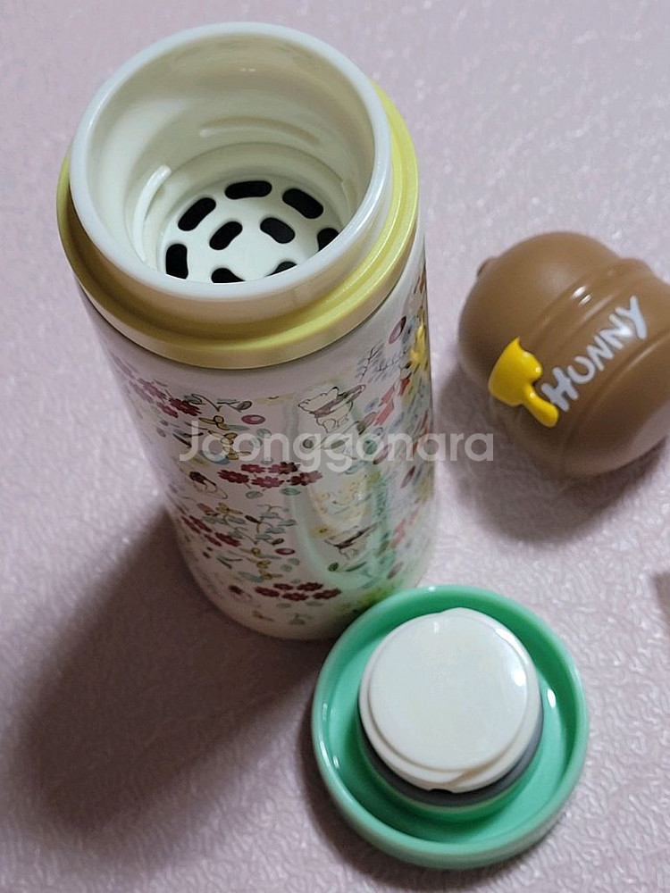 일괄)곰돌이푸 디즈니텀블러 보온병 디즈니푸우 키링파우치--4