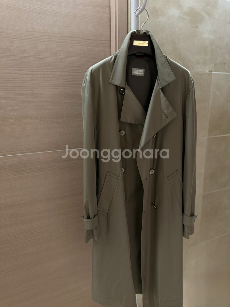 브루넬로쿠치넬리 카키 코트--0