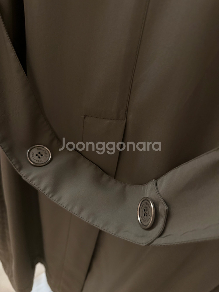 브루넬로쿠치넬리 카키 코트--8