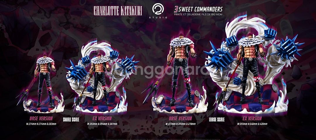 원피스 C2 카타쿠리 빅맘 삼장성 레진피규어--7