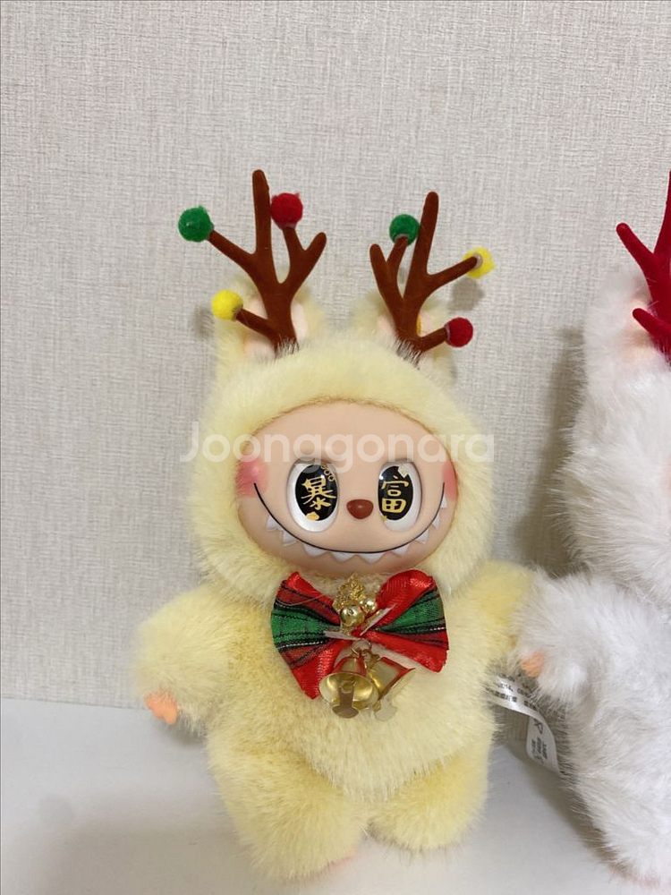 라부부 크리스마스 에디션 인형(노랑 3개 남음)--1
