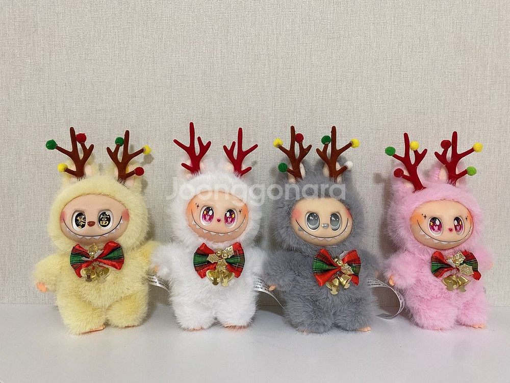 라부부 크리스마스 에디션 인형(노랑 3개 남음)--0