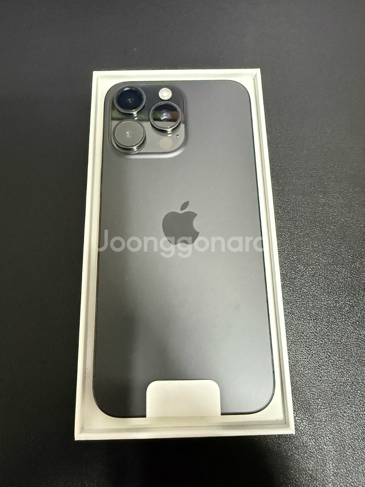 아이폰 15프로맥스 256gb 블랙--1