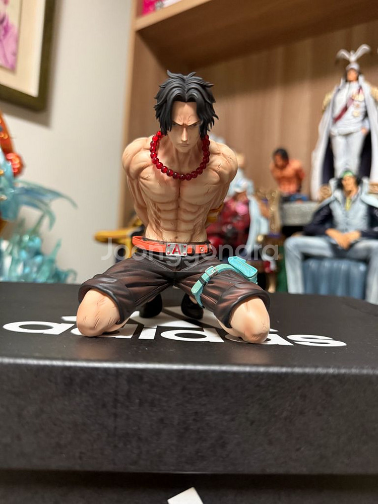 BT 원피스 에이스 처형대 레진피규어--0