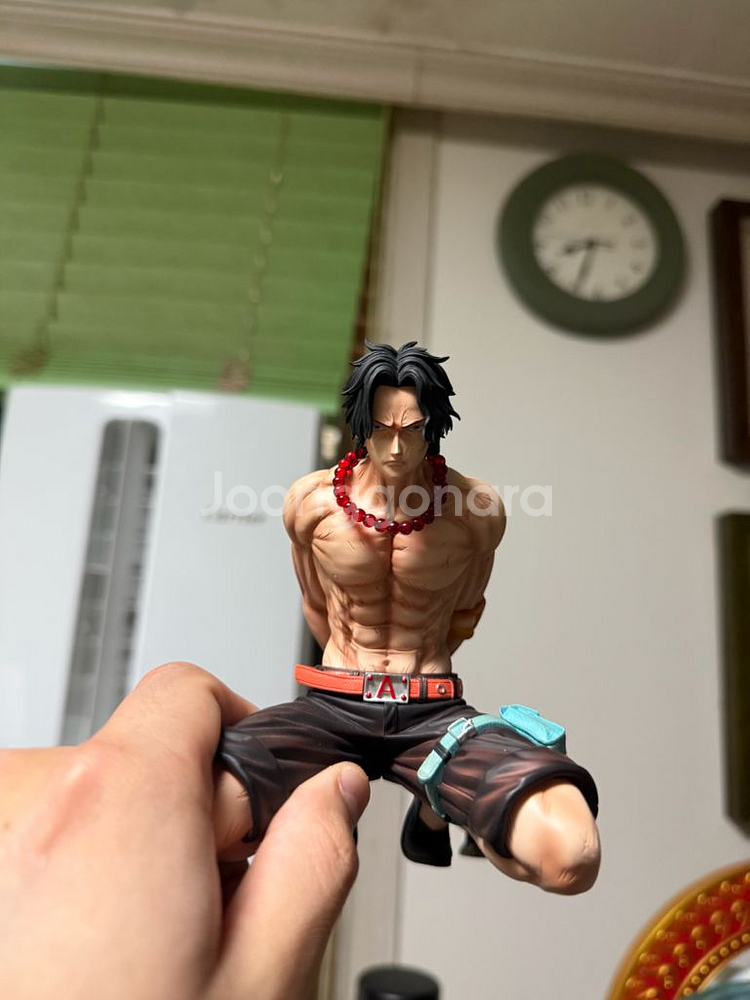 BT 원피스 에이스 처형대 레진피규어--1