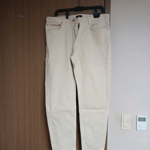 띠어리 슬림핏 베이지 진34