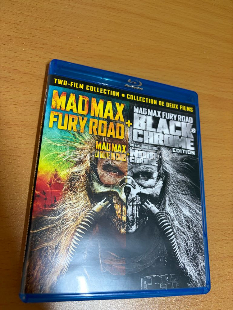 매드맥스 블랙앤크롬 블루레이--0