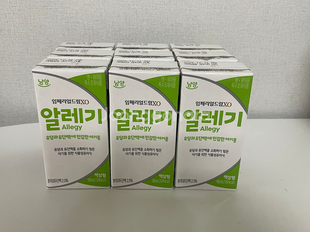남양 알레기 소이분유 180ml * 9개--0