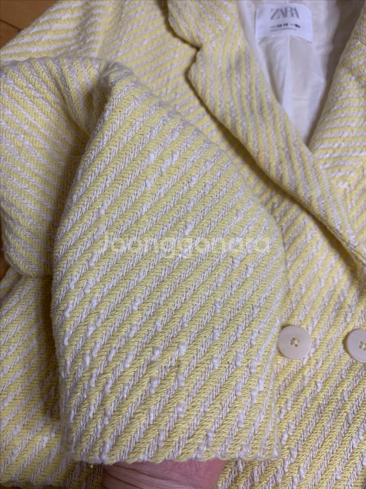 자라 트위드 자켓 164(13-14)--1