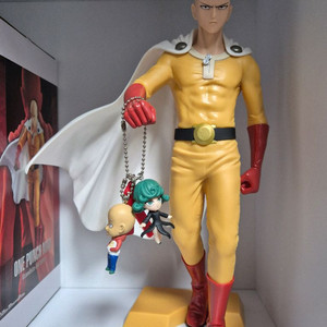 원펀맨 사이타마 키링 피규어