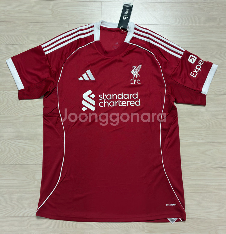 아디다스 리버풀 FC 25/26 홈 저지 XL--0