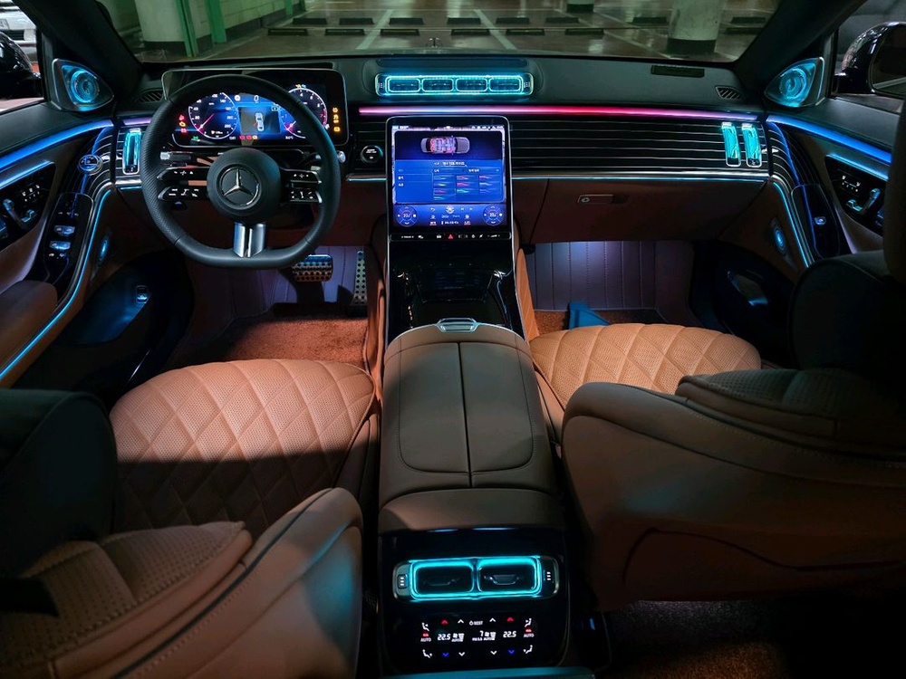 w223 s클래스 엠비언트 피아노트림--1