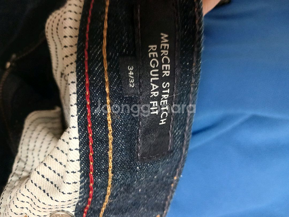 타미힐피거 슬림핏 데님34--2