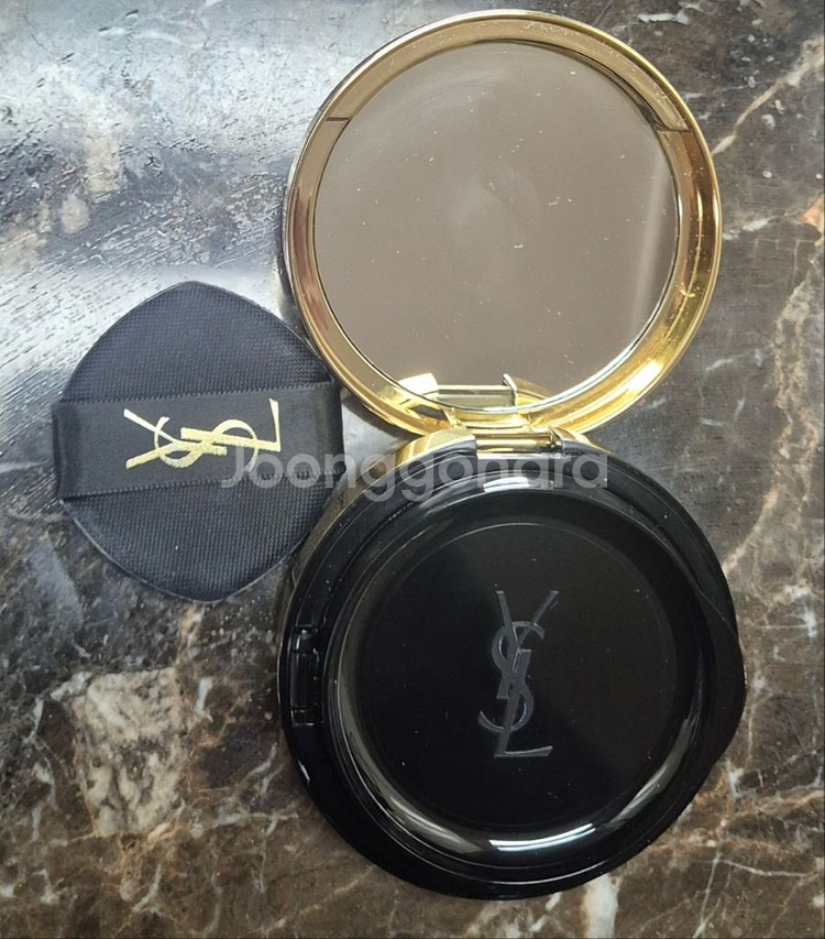 입생로랑 엉크르 드 뽀 쿠션 25호--0