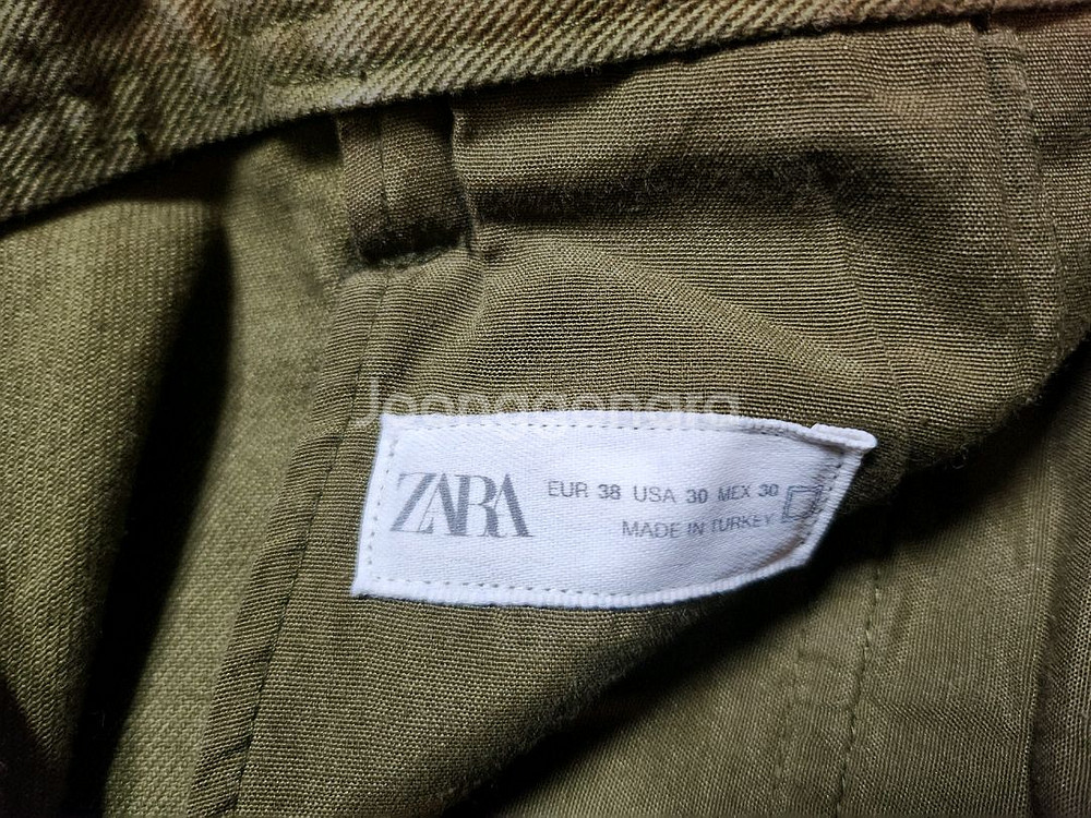 ZARA 면바지--4