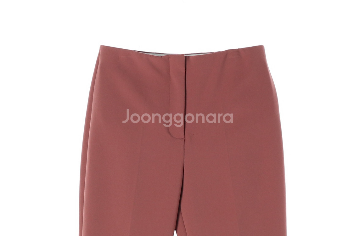 [M]자라 인디핑크 밴딩 슬랙스 바지 팬츠--1