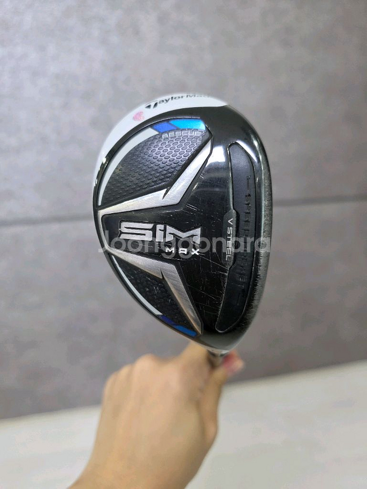 테일러메이드 SIM MAX 4번 22도 S 남성용 유틸리티--0