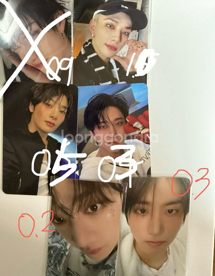 스키즈 현진 방찬 한 아이엔 창빈 공방 포카 판매 양도--1