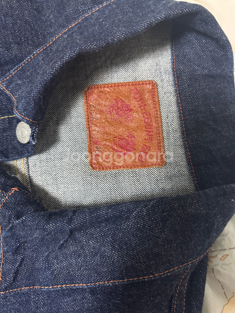 풀카운트 2102w 46(2세대 데님자켓)--1