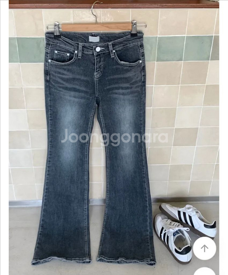 홀리 그레이중청 부츠컷 로우라이즈팬츠 S (시착1회)--2