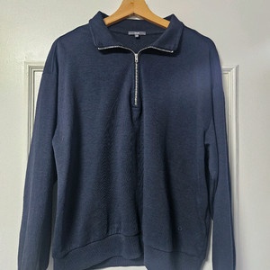 자주 jaju 네이비 집업 맨투맨 긴팔티셔츠 편의점 반값 택포 12000원