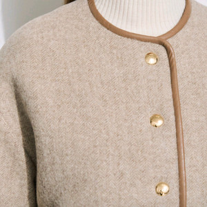 타임 올 블렌드 트리밍 자켓