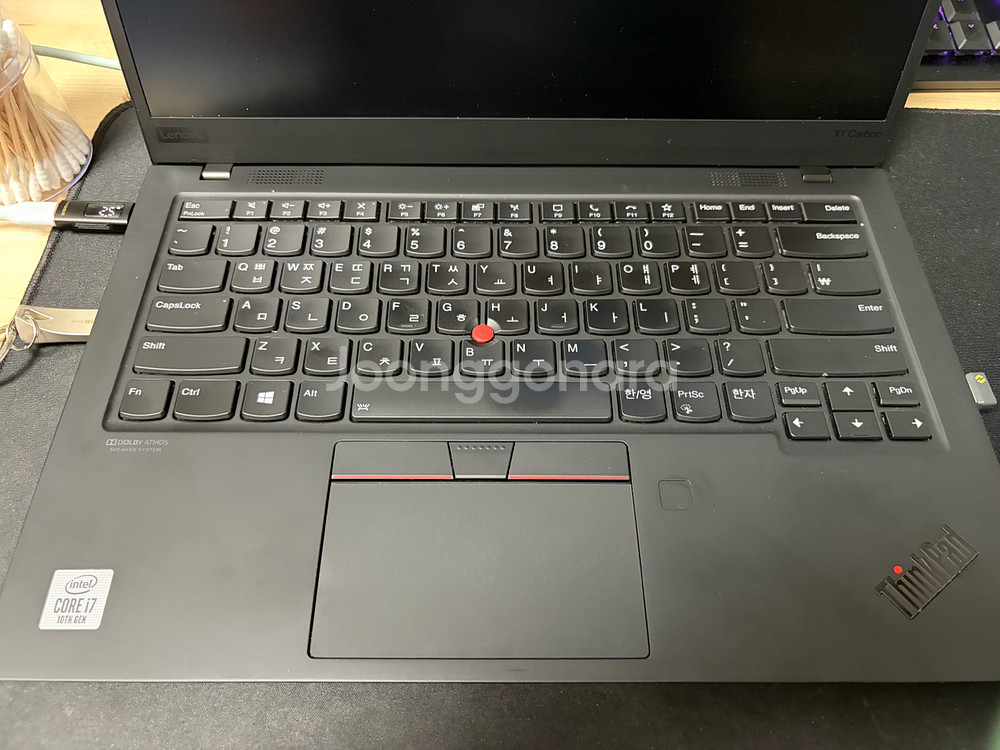 씽크패드 X1 카본 7세대 14인치 노트북--6