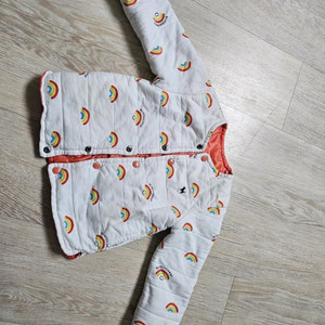 블루독베이비 유아 겨울 양편 패딩 100