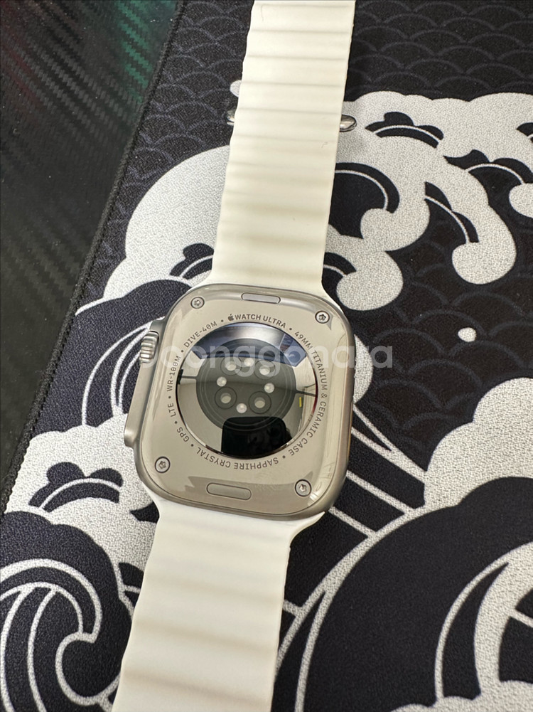 애플워치 울트라 2 풀박스 + 정품 스트랩2종,필름 4매--3
