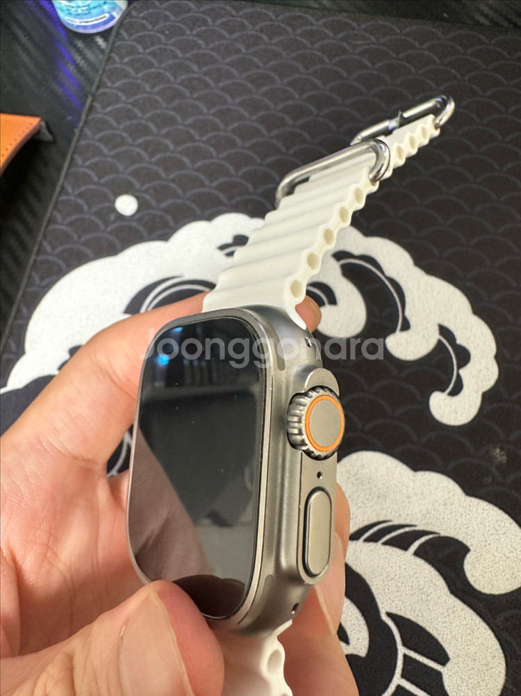 애플워치 울트라 2 풀박스 + 정품 스트랩2종,필름 4매--1