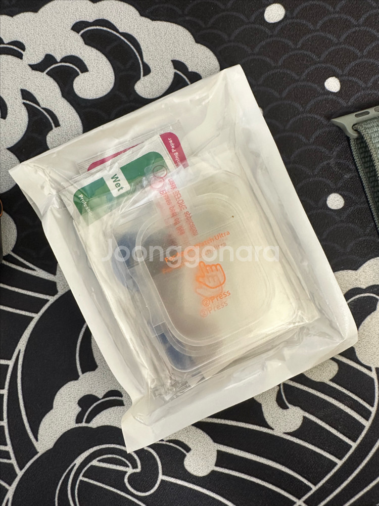 애플워치 울트라 2 풀박스 + 정품 스트랩2종,필름 4매--8