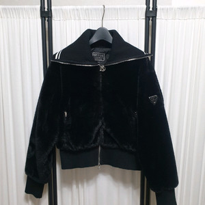 GUESS 게스 소매 니트카라 에코퍼 집업 /XS