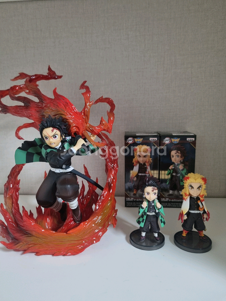 귀멸의칼날 탄지로 아츠제로 피규어--1