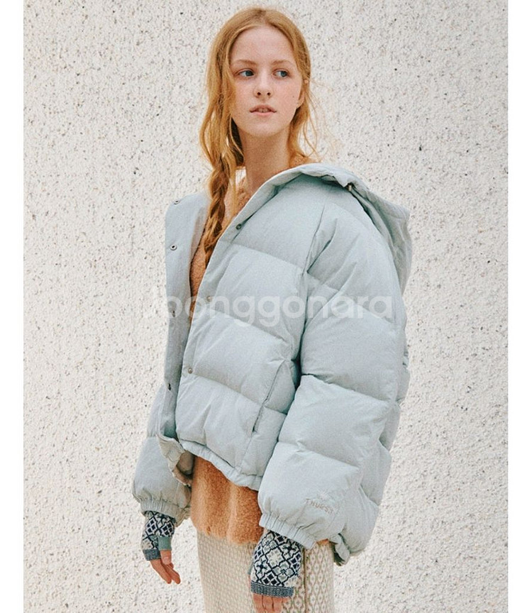 써스데이아일랜드 캐주얼 덕다운 점퍼/S--5