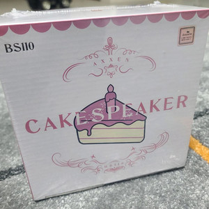 케이크 스피커 BS110 새제품