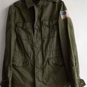 폴로 POLO 성조기 카키 야상 여자 자켓 90/S 이미지