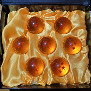 드래곤볼 크리스탈볼 세트 반다이 정품 팝니다