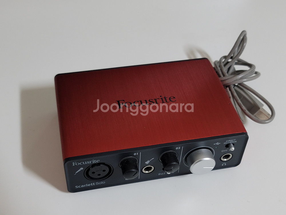 포커스라이트 스칼렛 솔로 1세대 오디오 인터페이스--0