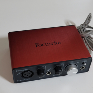포커스라이트 스칼렛 솔로 1세대 오디오 인터페이스