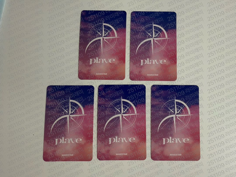 PLAVE 플레이브 웨포럽 메이크스타 미공포 일괄양도 이미지