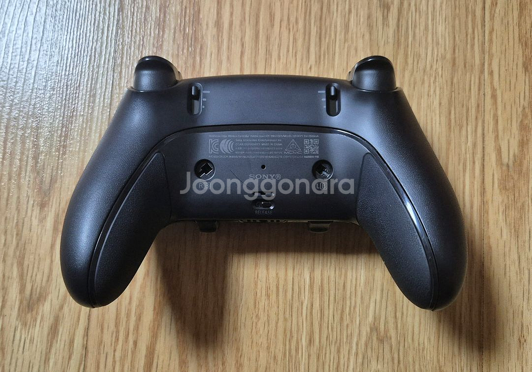 PS5 듀얼센스 엣지 블랙 + 여분 모듈--2